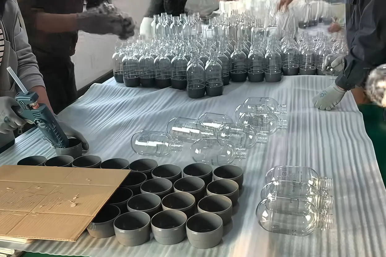 Incoming parts inspection for soda maker components