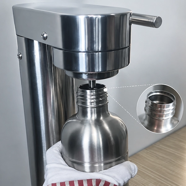 stainless steel soda maker bottle fit check