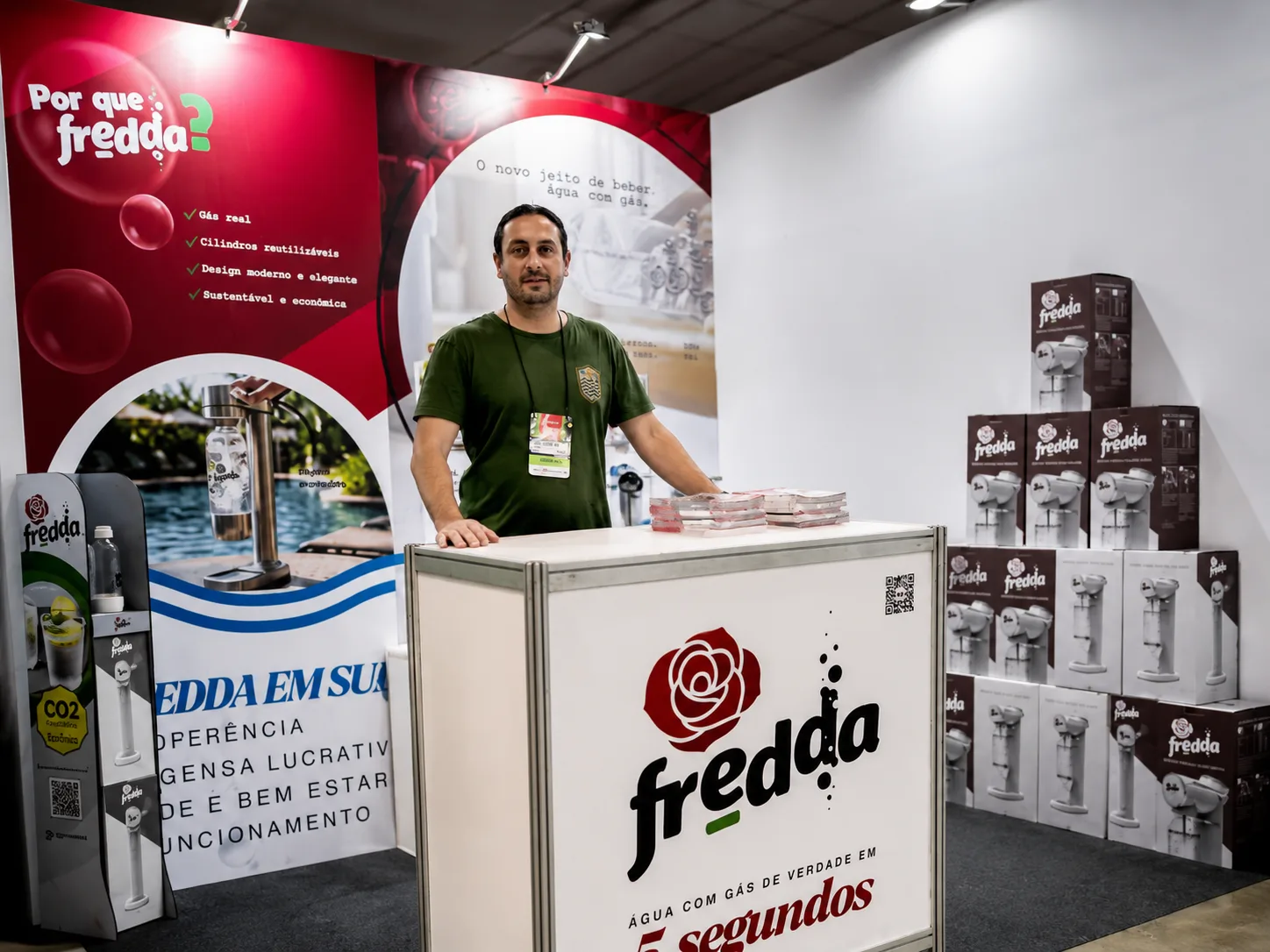 Brazil soda maker local exhibition and distributor promotion