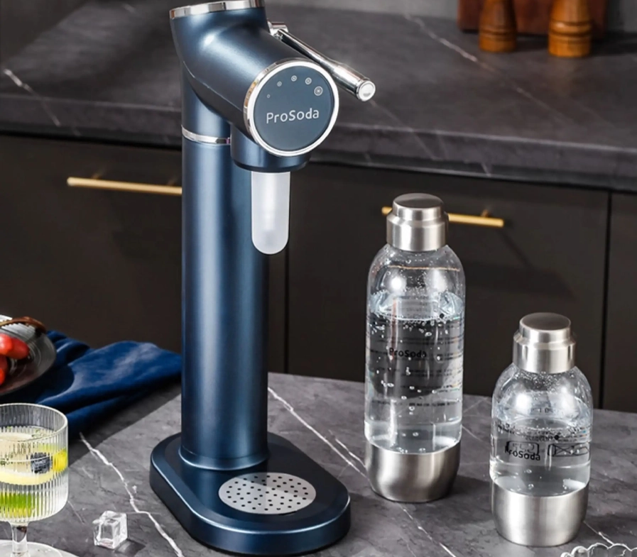 Multiple plating trim options for G720 private-label soda maker