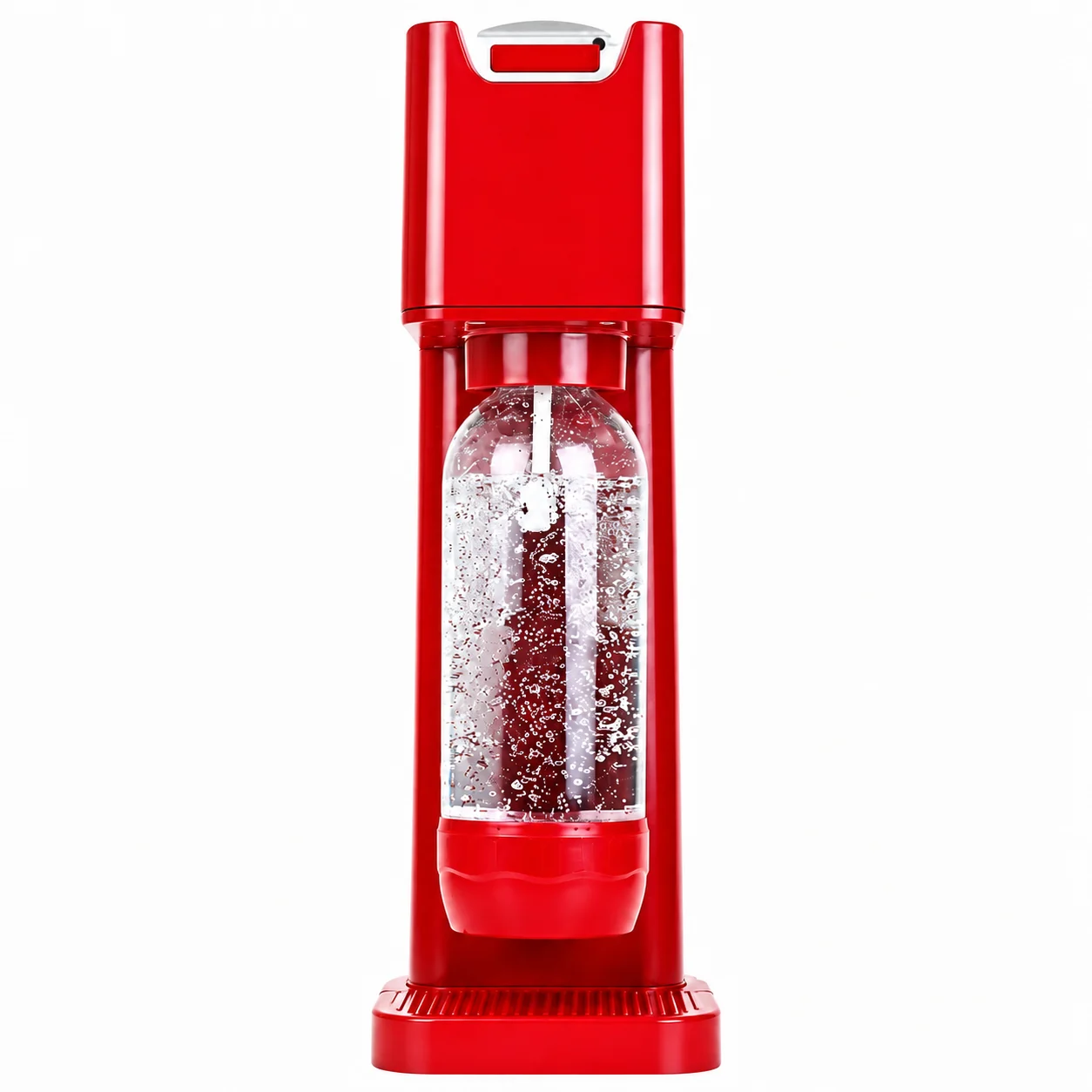 G9 soda maker bottle installed view