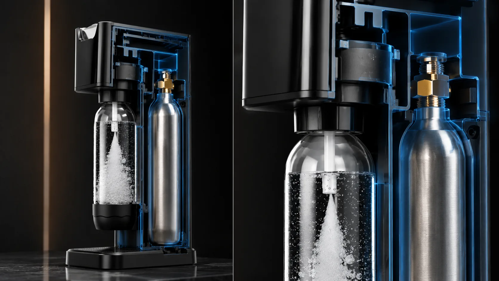 G3 manual carbonation structure detail
