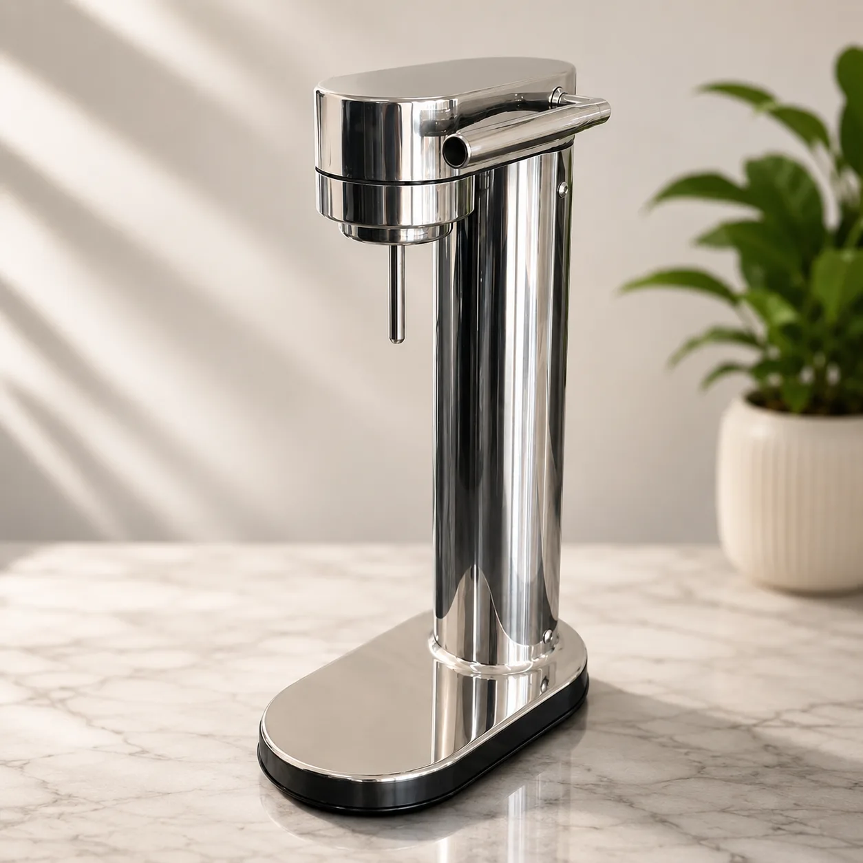 G15 stainless steel soda maker detail