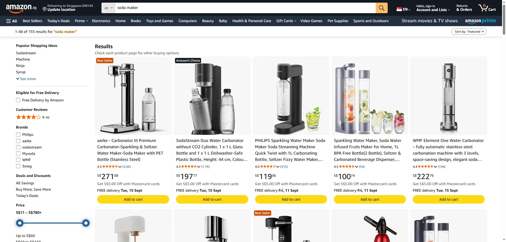 Private Label Home Soda Maker for Amazon